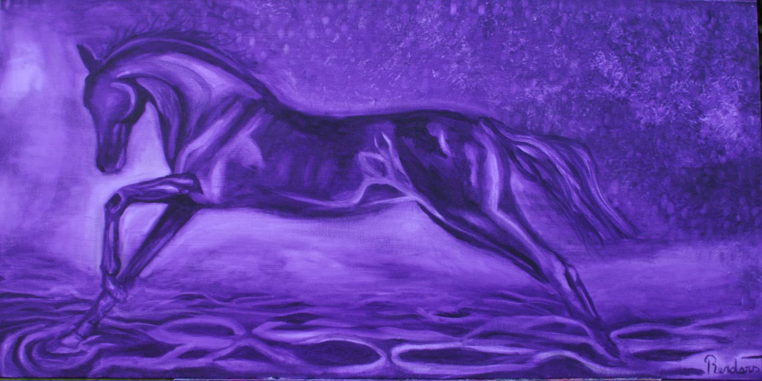 Mysterious purple